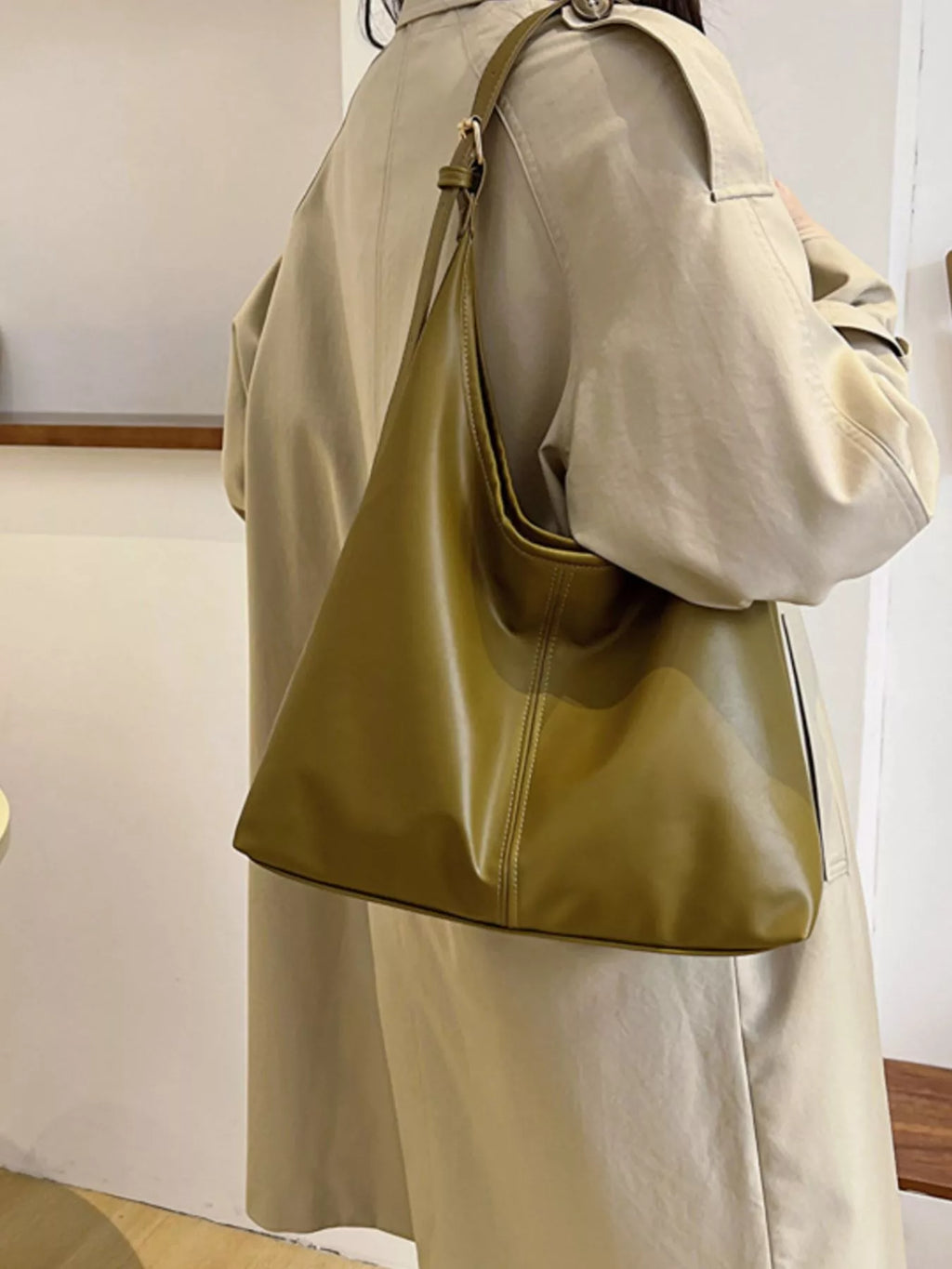 PU Leather Shoulder Bag - Salty Season LLC