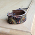 **Narrow Genuine Leather Cuff in Brown Laredo 001bo - Salty Season LLC