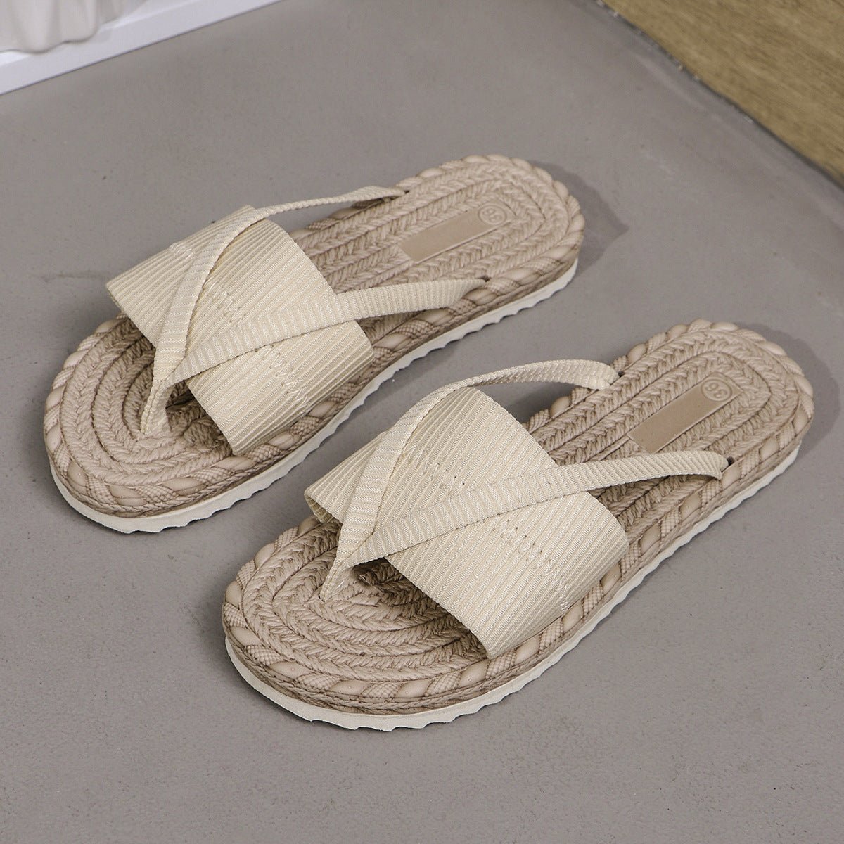 Women's  Beach Vacation Sandals Fashion Toe-Strap Flip-Flops Slipper - Salty Season LLC