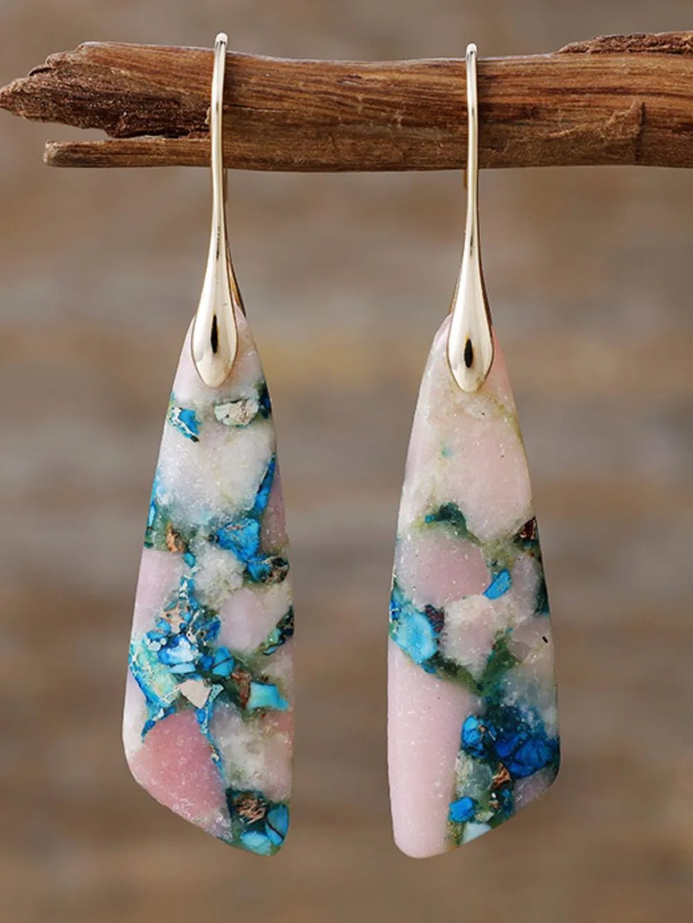 Geometrical Shape Dangle Earrings - Salty Season LLC