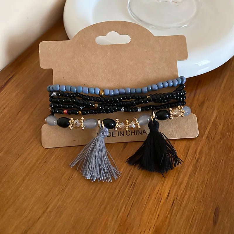 Tassel Rice Bead Bracelet - Salty Season LLC
