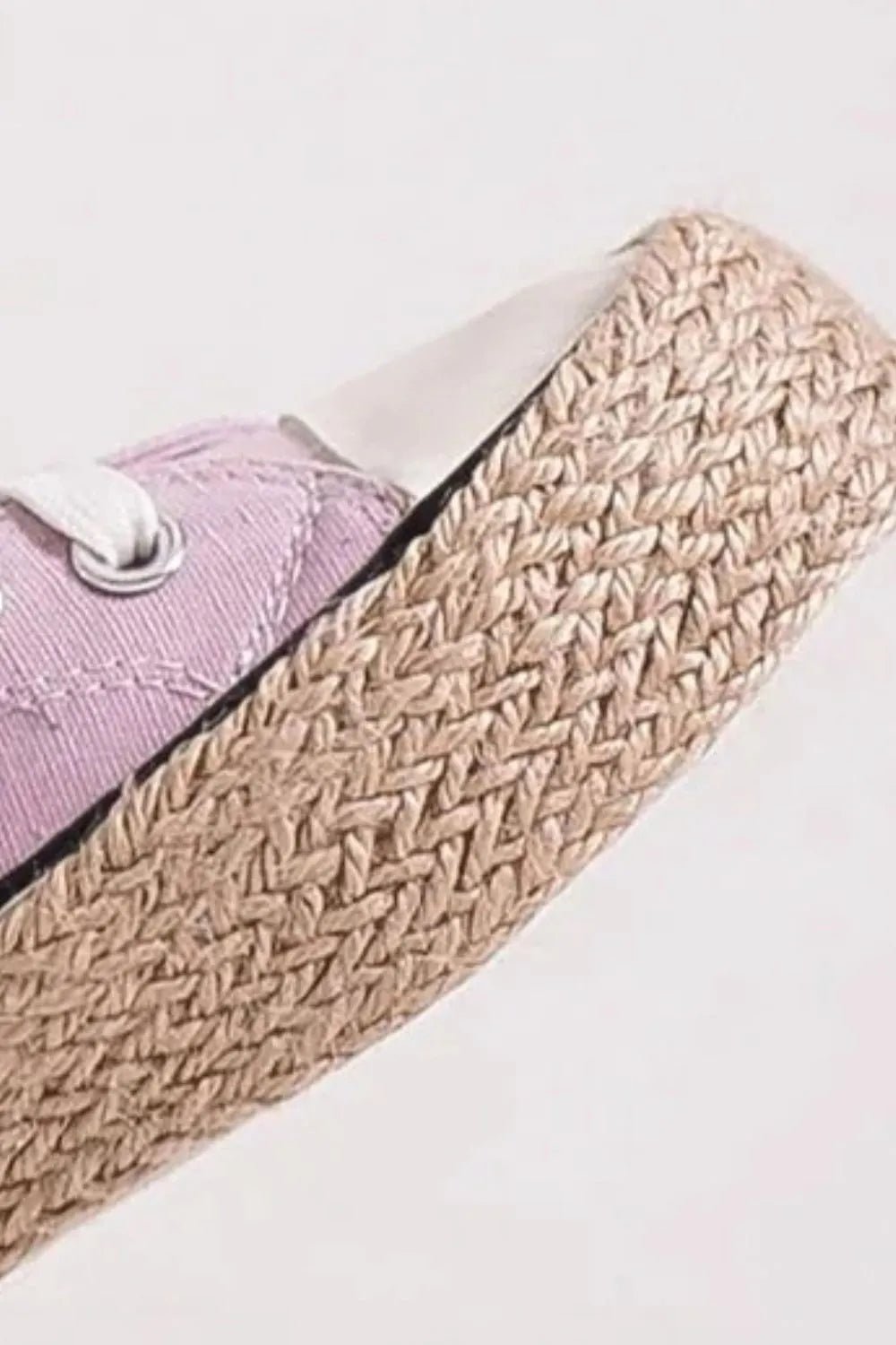 Beast Fashion Lace Up Woven Espadrille Sole Sneakers - Salty Season LLC