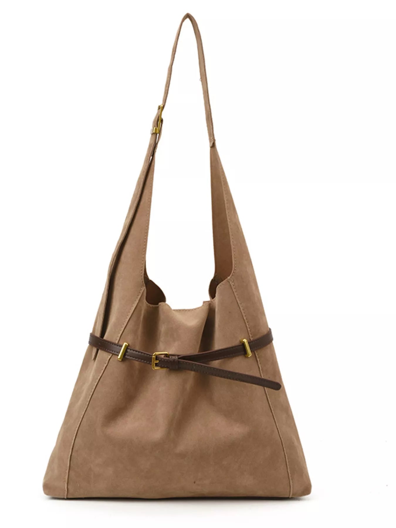 Buckle Adjustable Strap Shoulder Bag - Salty Season LLC
