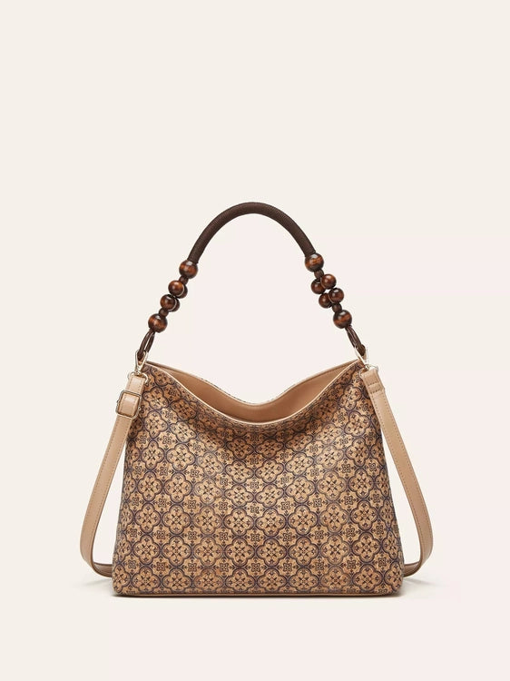 Bohemian Geometric Pattern Hobo Handbag - Salty Season LLC