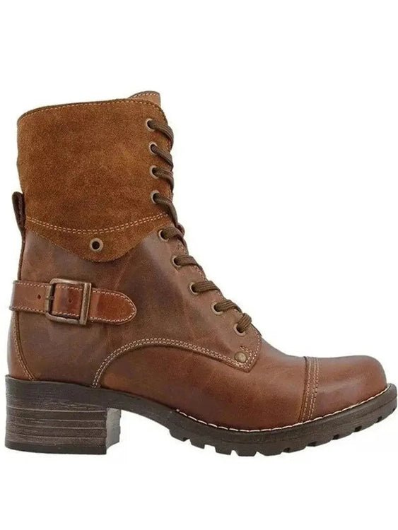 Brown boot white background