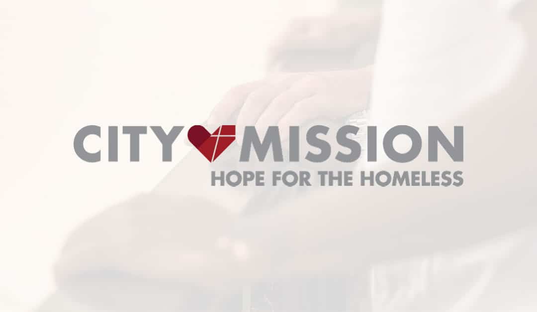 Logo of City Mission Hope for the homeless