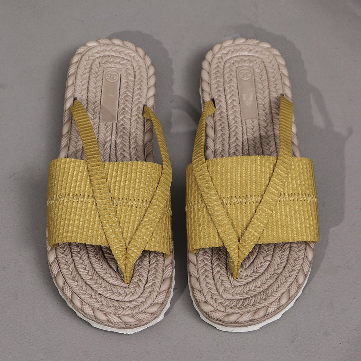 Women's  Beach Vacation Sandals Fashion Toe-Strap Flip-Flops Slipper - Salty Season LLC