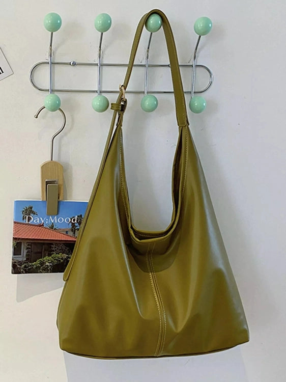 PU Leather Shoulder Bag - Salty Season LLC