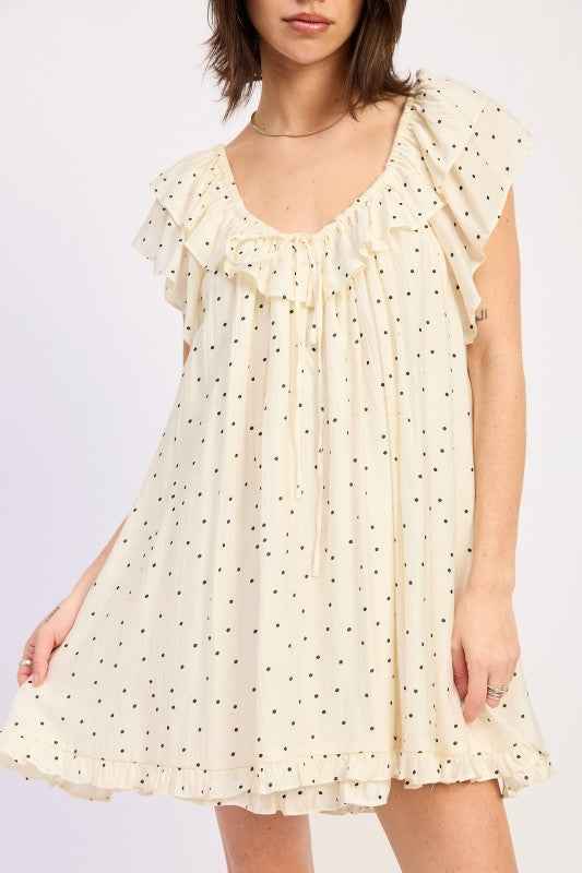 babydoll dress white background