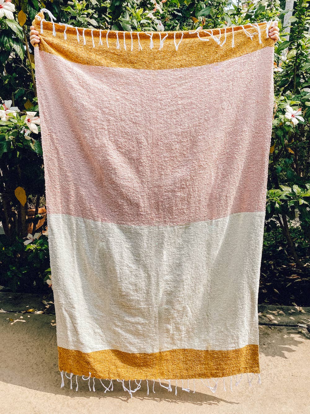 Sundream Sunrise - Sustainable Recycled Throw Blanket - Salty Season LLC