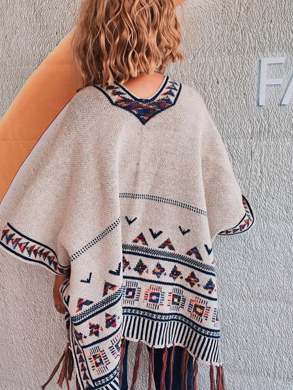 Fringe Open Front Cardigan - Salty Season LLC