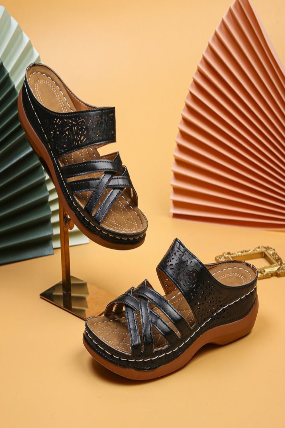 Open Toe Wedge Sandals | Salty Season