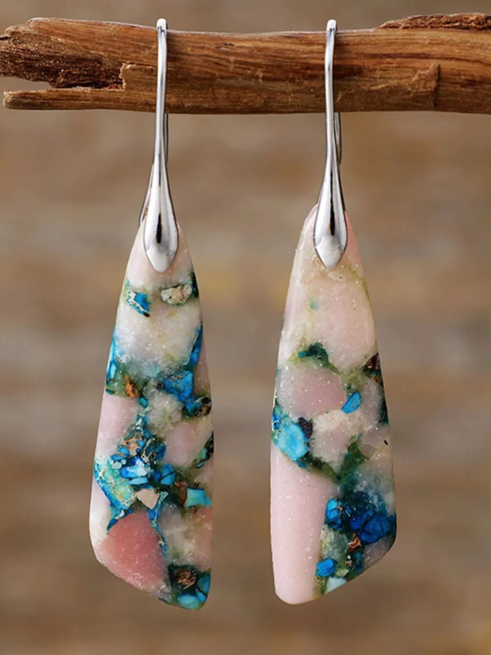Geometrical Shape Dangle Earrings - Salty Season LLC