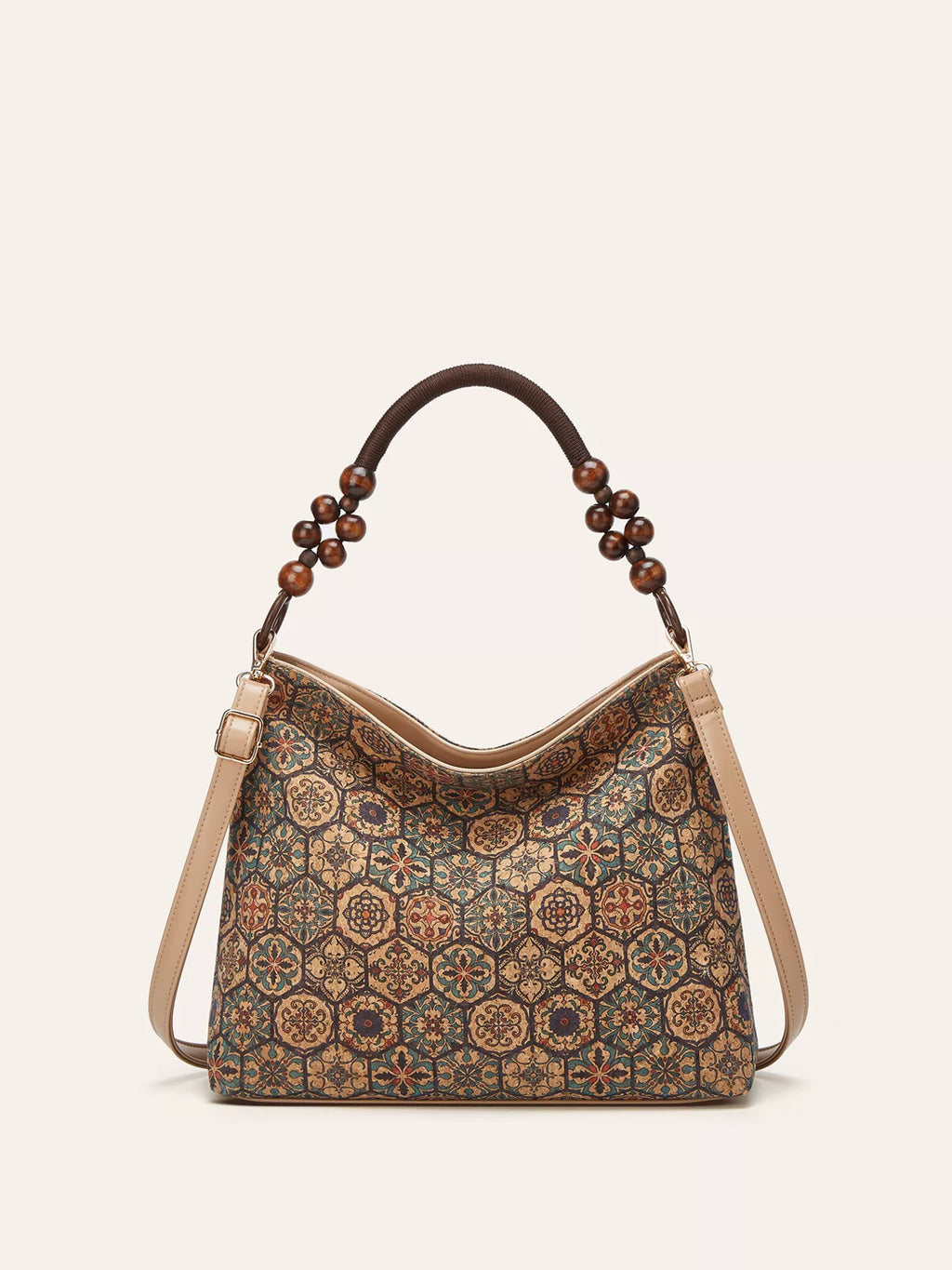 Bohemian Geometric Pattern Hobo Handbag - Salty Season LLC