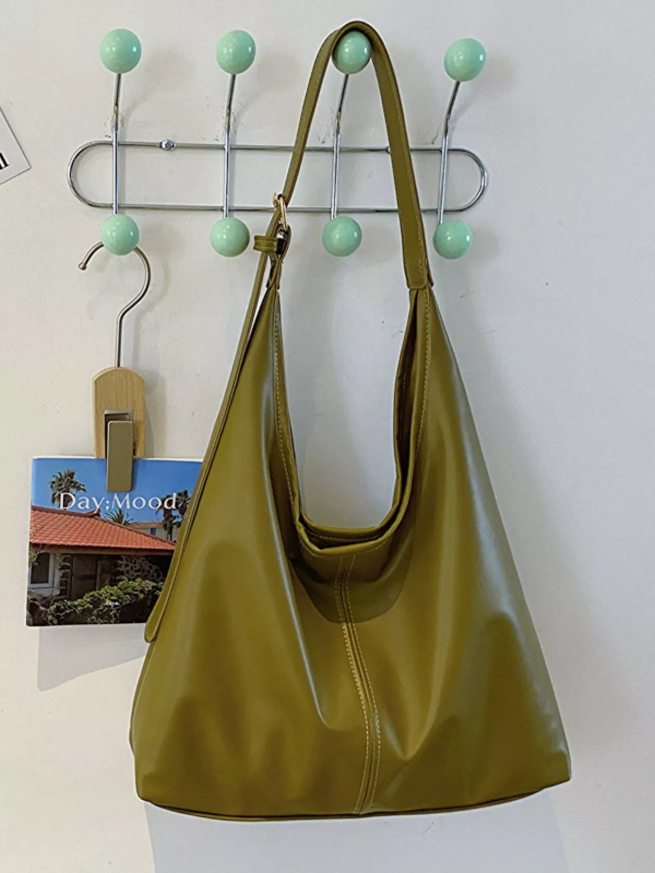 PU Leather Shoulder Bag - Salty Season LLC