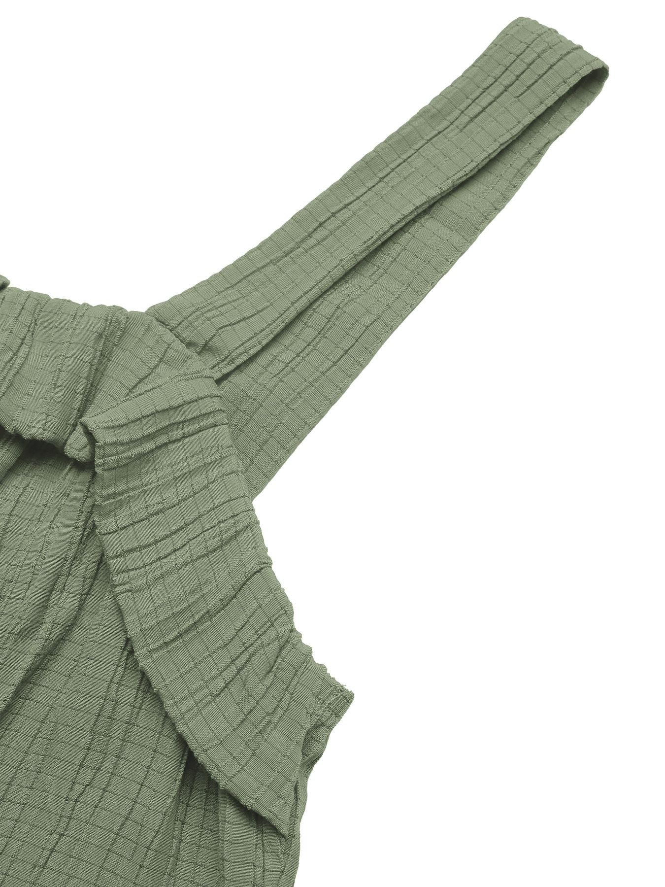 Tie Waist Wide Leg Jumpsuit - Salty Season LLC