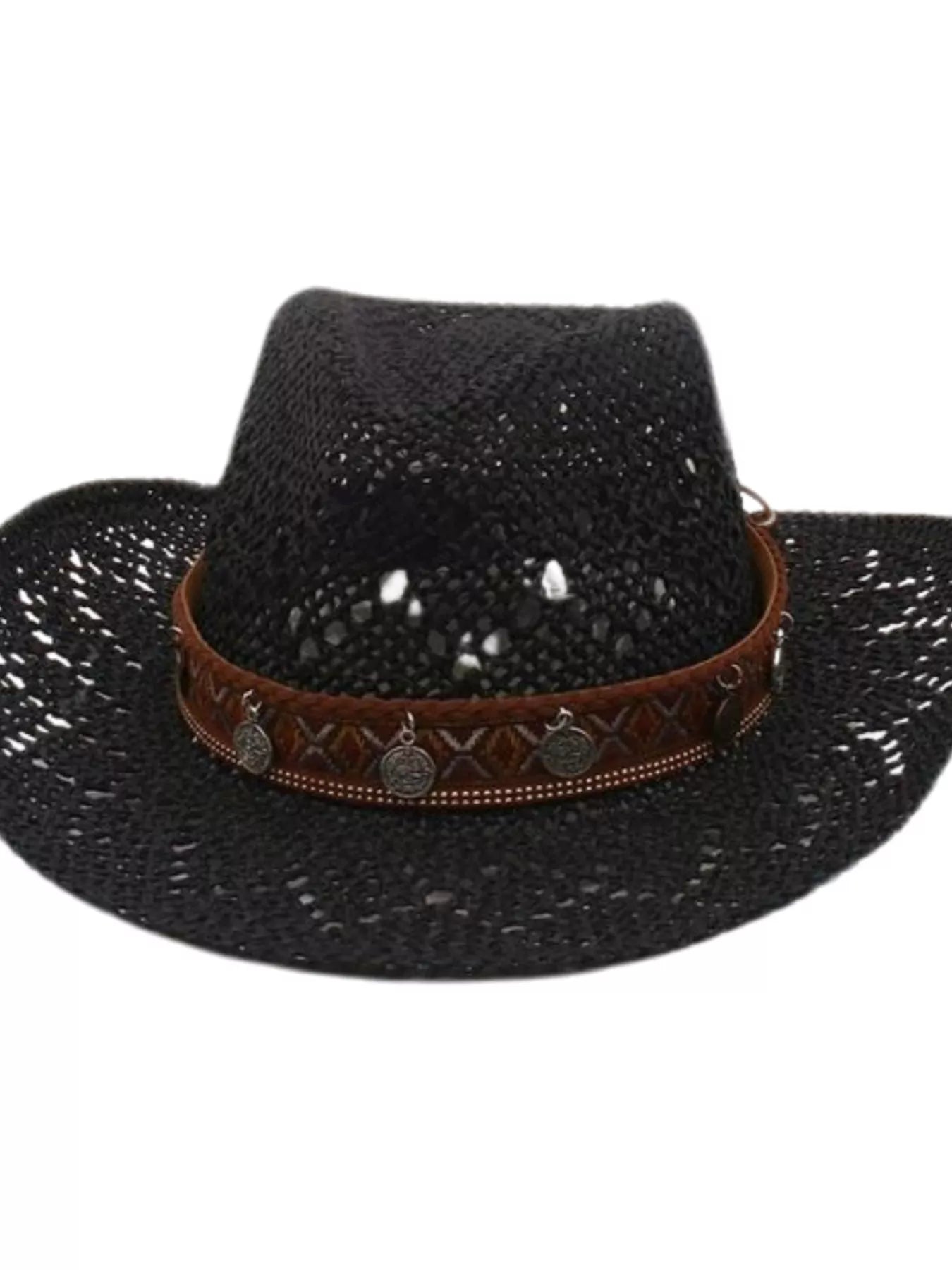 Boho Woven Cowboy Hat - Salty Season LLC