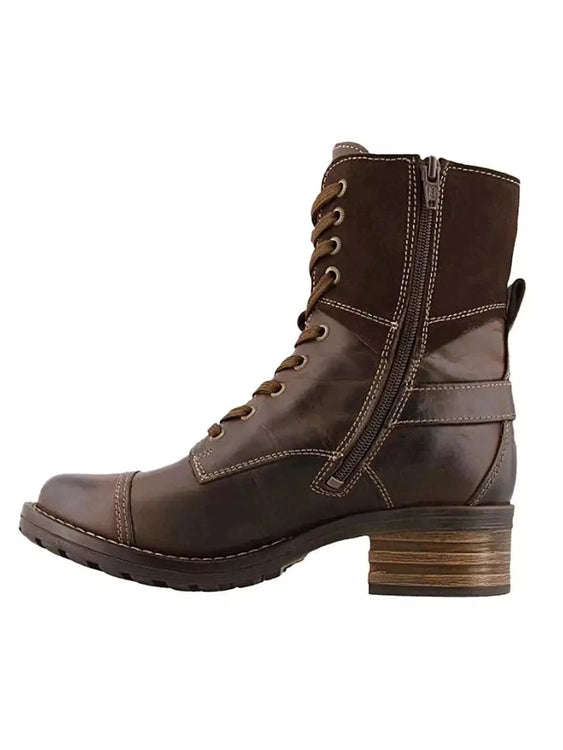 Chocolate boot white background