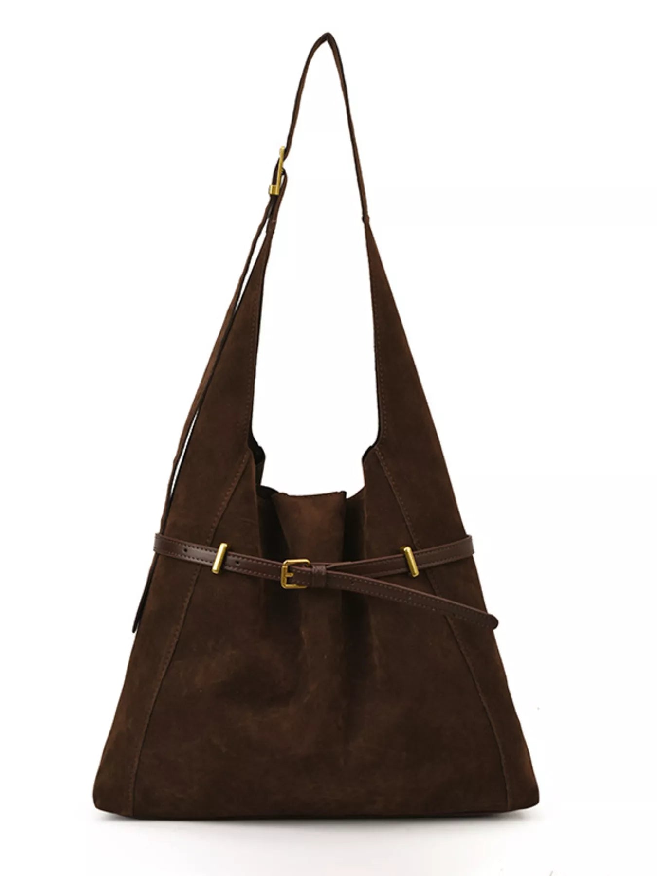 Buckle Adjustable Strap Shoulder Bag - Salty Season LLC