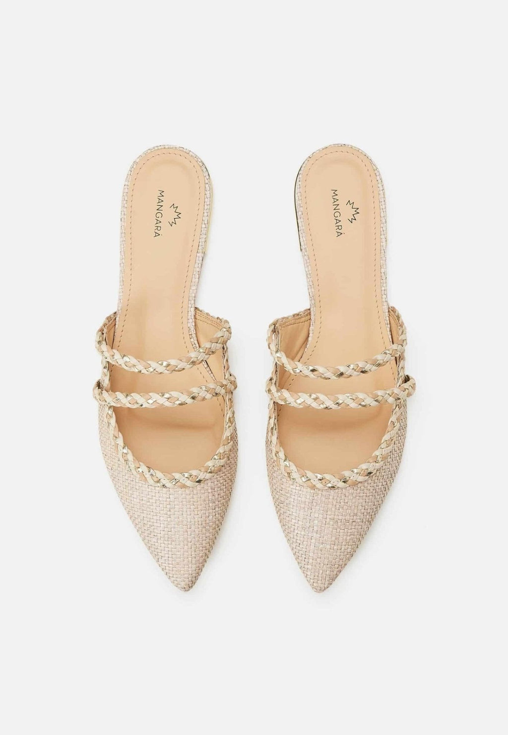 MangarÃ¡ Amburana Women's Mules Beige - Sustainable - Salty Season LLC