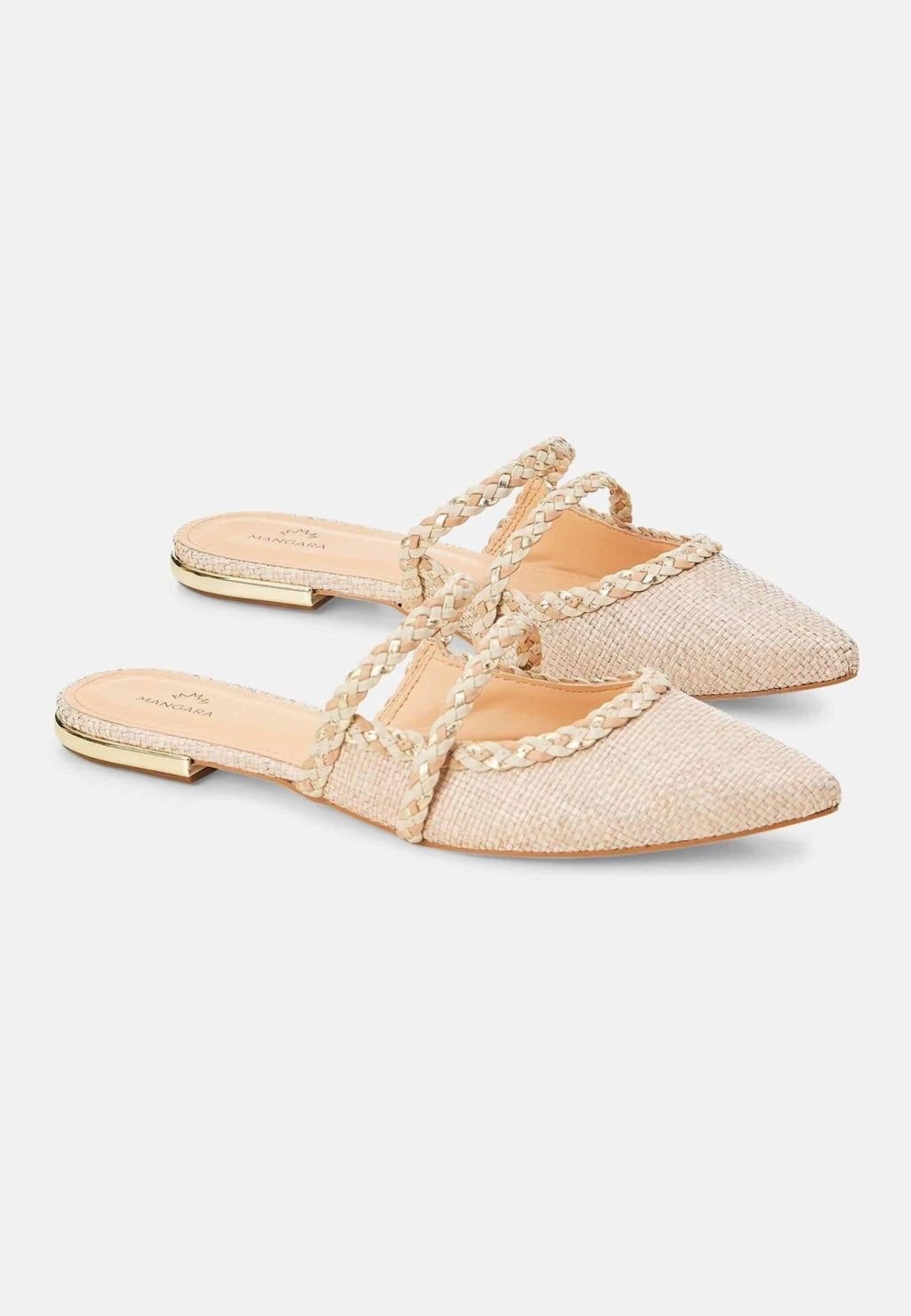 MangarÃ¡ Amburana Women's Mules Beige - Sustainable - Salty Season LLC